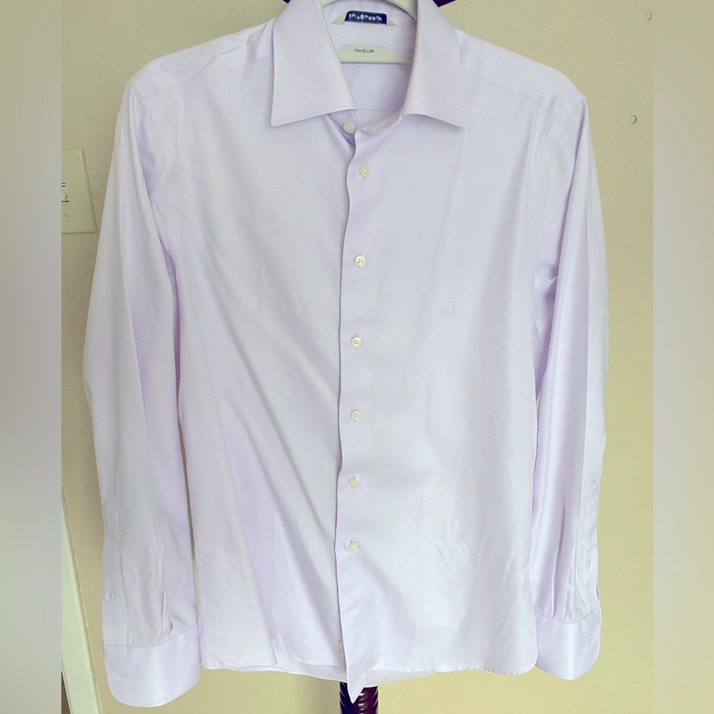Suitsupply dress shirt light purple 37/14.5